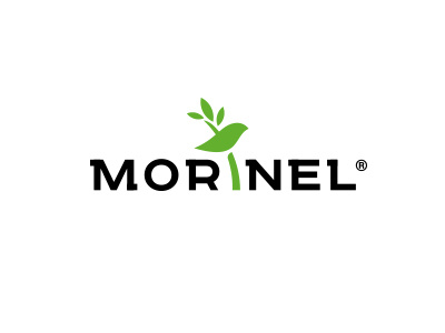 Morinel Logo bird chemical grass logo