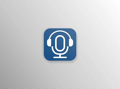 A Podcast App icon dailyui design illustration ui ux