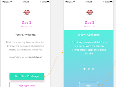 iOS App Early Prototype app design product design startup ui ux web apps