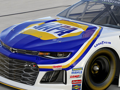 NAPA Car in Realistic 3D by RPM3D 3drender napa nascar nascar3d racing real3d rpm3d