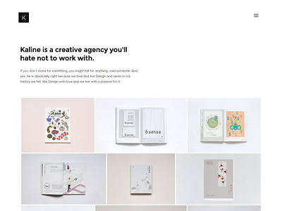 Kaline WordPress Theme agency business creative ecommerce minimal portfolio