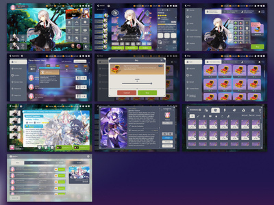 RPG GAME UI/UX by kharis theo on Dribbble