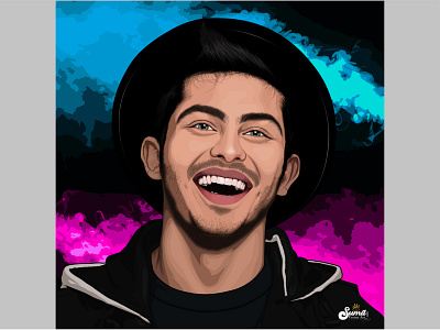 Portrait Painting | Vector Art ... ✨ artwork behance cartoon design digital art drawing graphic design headshot illustration line art logo painting portfolio portrait portrait painting uk usa vector