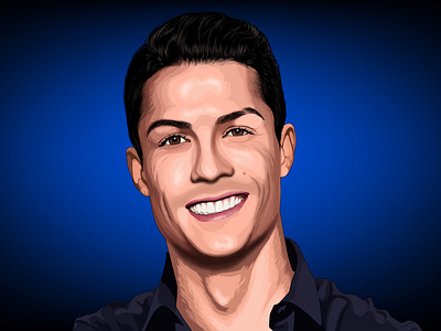Vector Portrait - Cristiano Ronaldo