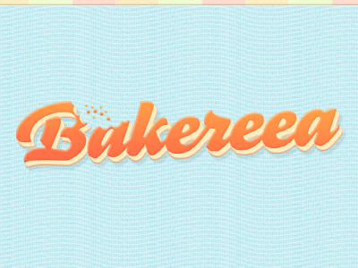 Bakereea Logo baking cookie cooking logo sweets
