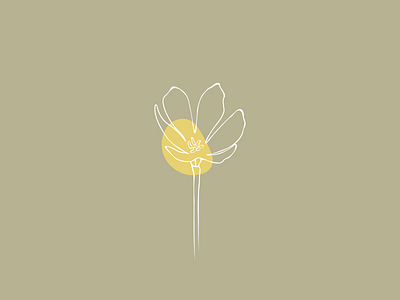 Spring Flower adobe illustrator bloom graphic design illustration minimalistic vector