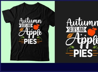 Autumn skies and apple pies