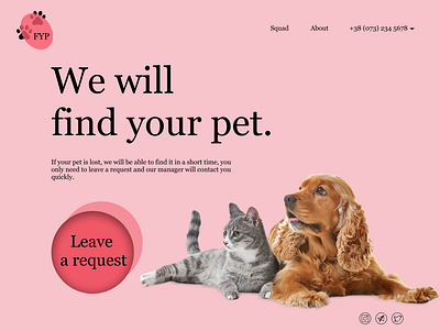 Finding home animals animal design graphic design logo pets ui ui ux design uidesign uiux