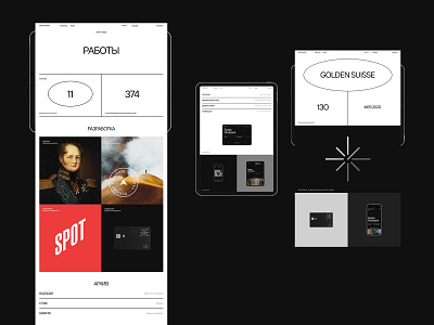 Wemakefab® design desktop flat minimal promo typography ui ux web website