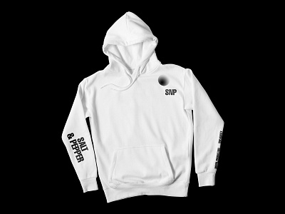 SNP hoodie branding design flat hoodie illustration logo merch minimal typography vector