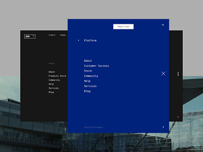 ION design desktop flat minimal typo typography ui ux web website