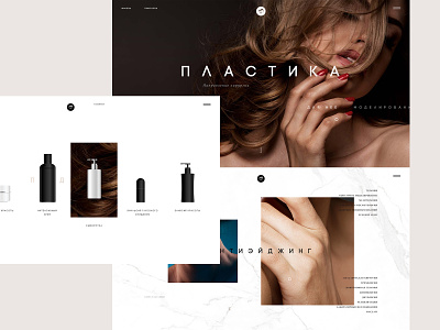 Bellefontaine design desktop flat fullscreen minimal typography ui ux web website