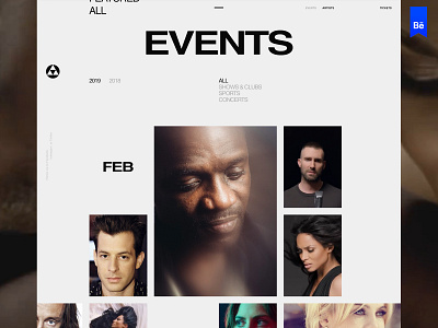 Alchemy design desktop flat fullscreen minimal typography ui ux web website