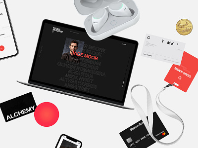 Laguta & Laguta desktop minimal mobile portfolio promo typography ui ux web website