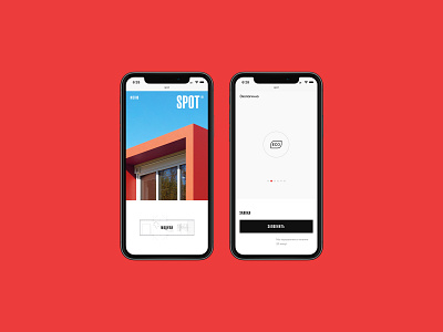 Spot design flat minimal mobile typo typography ui ux web website