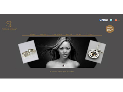 Jewelry Website css design html web
