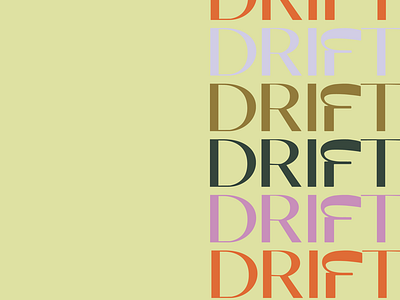 DRIFT: eco-friendly swimwear branding