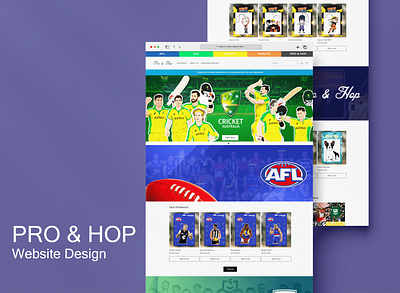 E-commerce Website UI UX Design: PRO & HOP design ecommerce ui ui ux ux web design website design