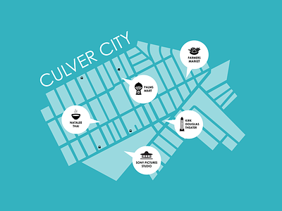Map Series 1 of 3 city culver map