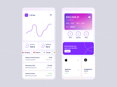 Mobile banking app