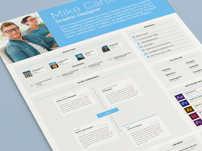 Ui Resume cv resumecv template ui resume