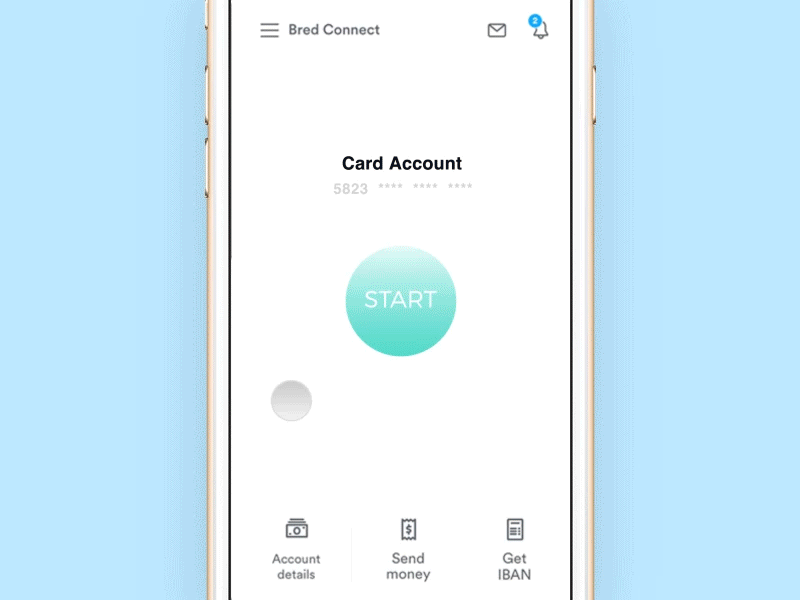 Send Money animation app bank interaction send money transfer
