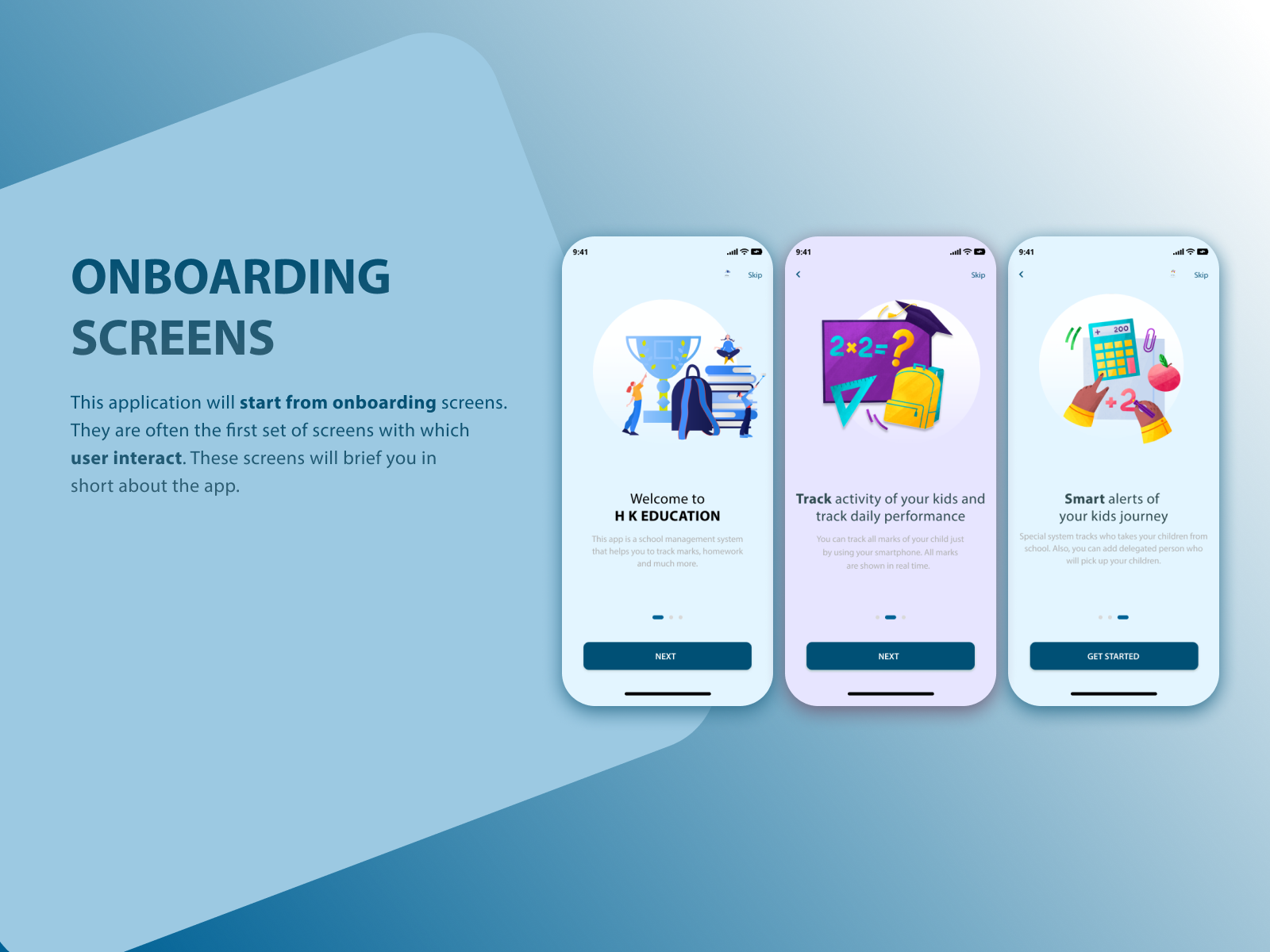 School Management App by Isha Gupta on Dribbble