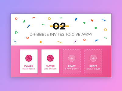2 Dribbble Invites to give away dribbble dribbble invite giveaway invite invites