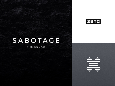 Sabotage | Logo black branding clothes collection gear hoodie label logo logomark logotype outfit poster wallpaper