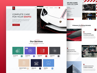 Drivelab | Landing Page