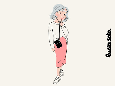 😘 character illustration editorial illustration fashion illustration flat colour illustration illustration magazine illustration minimal illustration