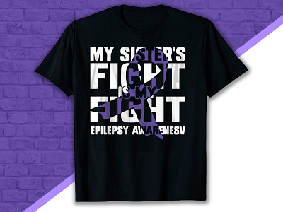 Alzheimer's awareness t-shirt design