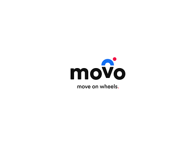 movo. Logo app branding cycling graphic design logo