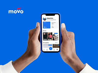 movo. App app application brand branding design logo logotype ui ux