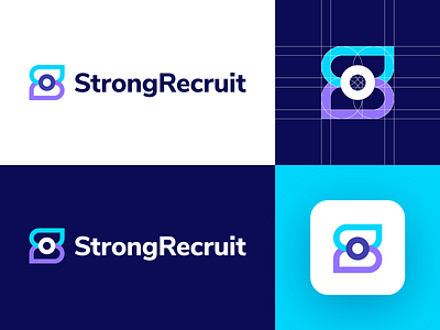 StrongRecruit - Logo Design Concept (for sale)