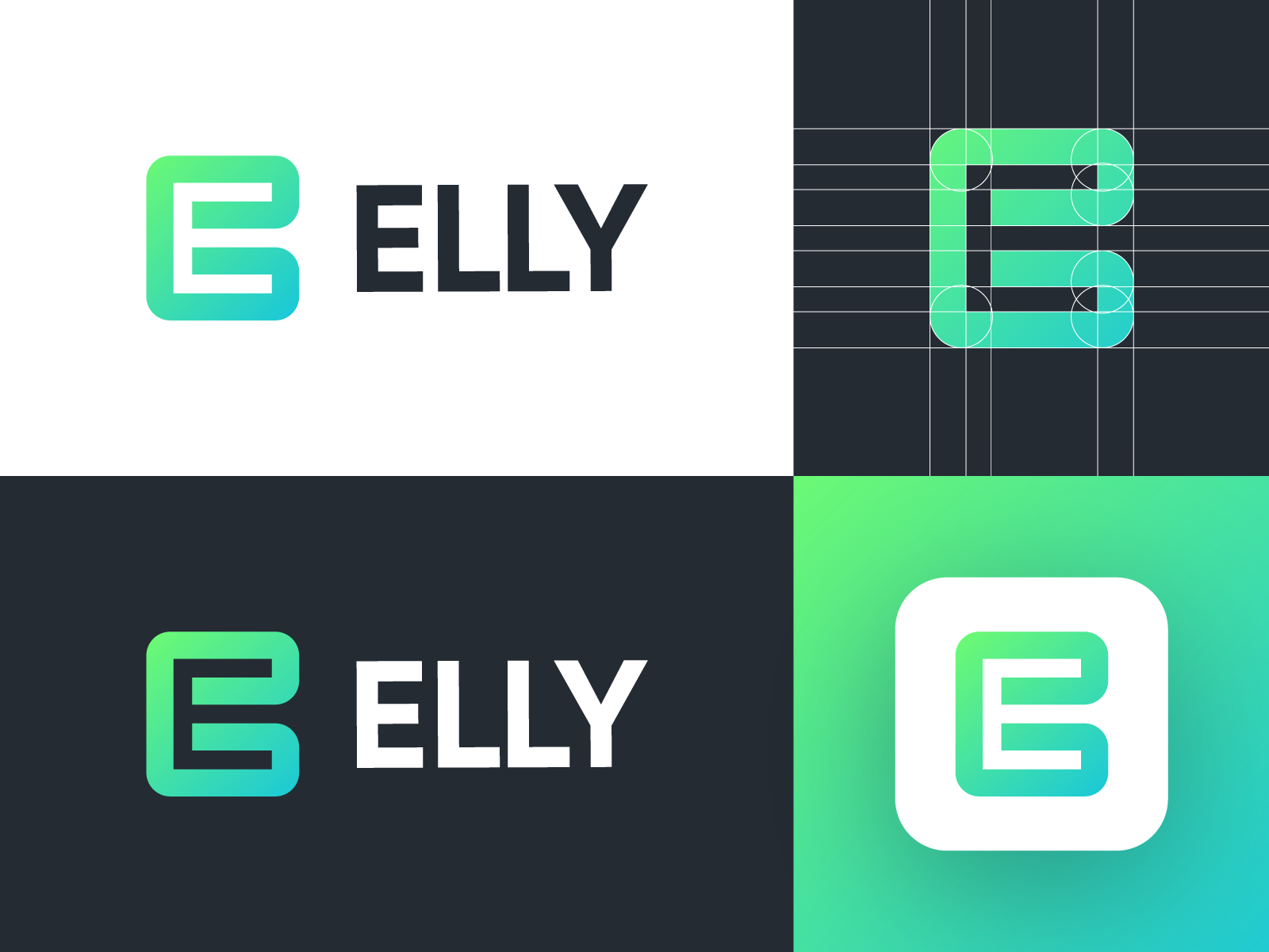 Elly - Logo Design Concept (for sale) by Eugene MT on Dribbble