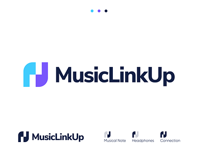 MusicLinkUp - Logo Design Concept (for sale)