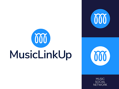 MusicLinkUp - Approved Logo Design