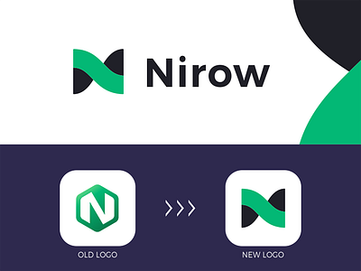 Nirow Logo Design app automatically manual app branding branding digital identity control corporate digital media goals habit identity letter logo design logo designer logotype n letter symbol mark nirow logo icon plan remember run share task user symbol tech