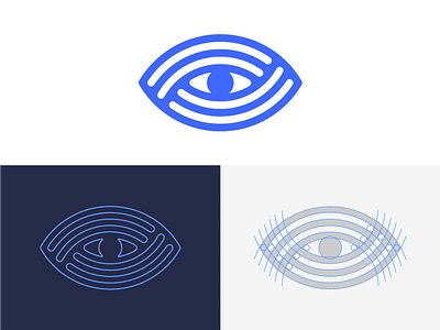 Eye Logo Design Exploration app branding clean corporate design designer digital media tech for sale unused buy human icon identity logo logo design logo designer logotype medical monogram nice symbol tech