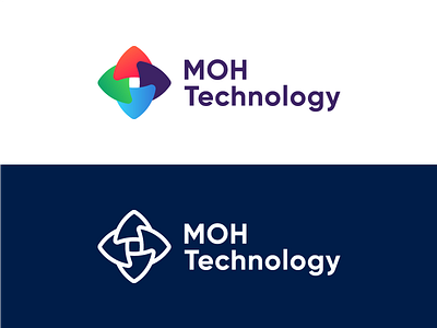 MOH Technology Logo Design branding connect design icon iot logo logo design logo designer symbol things vector