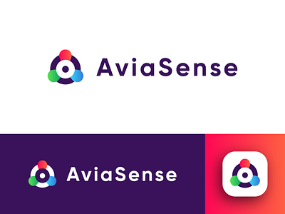 Logo Design Exploration - Avia Project app avia aviation aviator branding clean corporate design for sale unused buy gradient icon identity logo logo design logo designer logotype media tech digital nice symbol tech