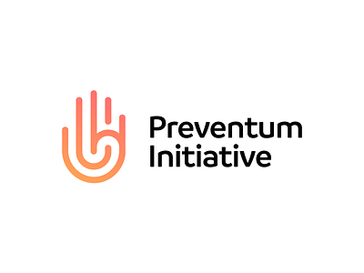 Preventum Initiative - Approved Logo Design branding challenges campaigns clean corporate design gradient hand hand concept icon identity layers logo logo design logo designer logotype mark nice symbol tech vector