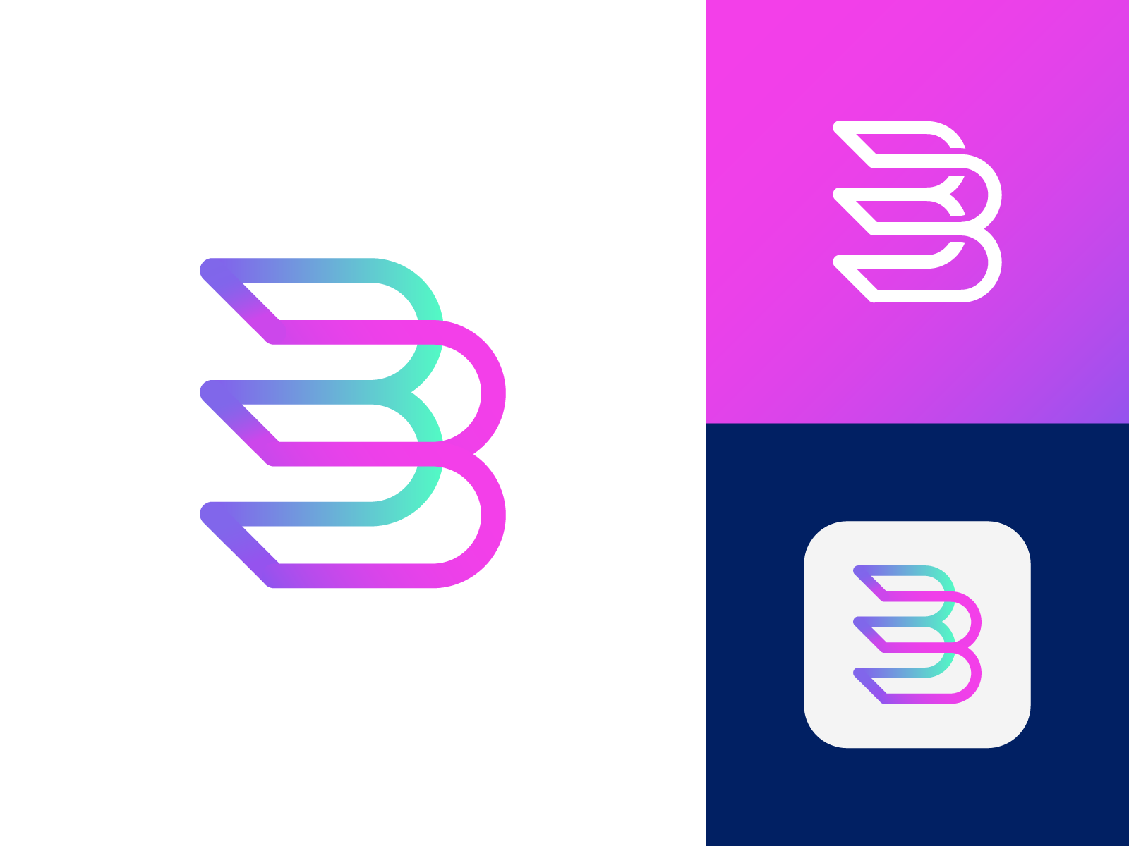 B Letter - Logo Design Concept By Eugene MT On Dribbble