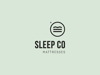 SleepCo brand logo minimal sleep