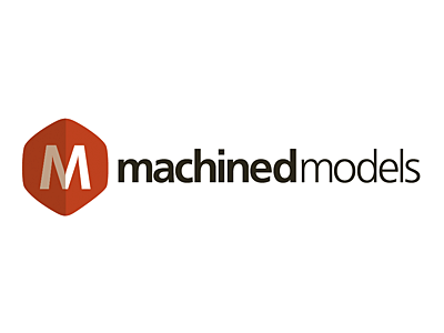 Machined Models Logo branding logo