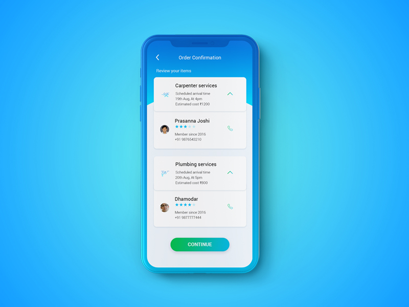 UI design | iphoneX by Shibupavizha George on Dribbble