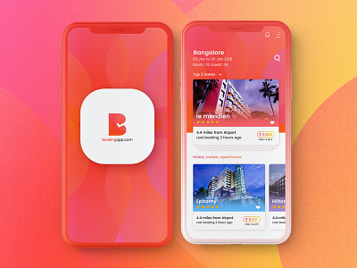 App design | Hotel booking