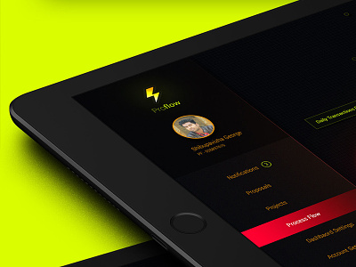 Dashboard-Dark theme appdesign black theme vibrant dark theme uidesign dashboard startup web app ios website design