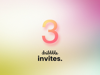 Dribbble Invites dribbbleinvites invites giveaway minimal talent ui